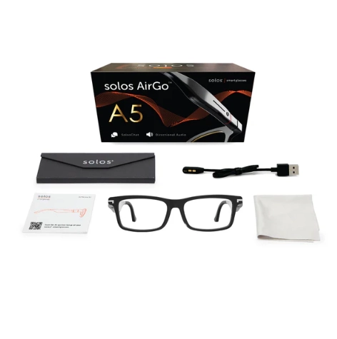 Умные очки solos AirGo™ A5 Hydro 14-1 ABL | Shiny Black | Blue Blocker